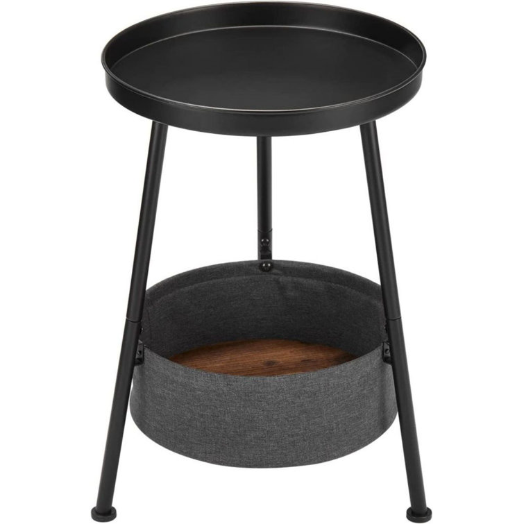 Williston Abreana Side Table with Storage Wayfair.co.uk